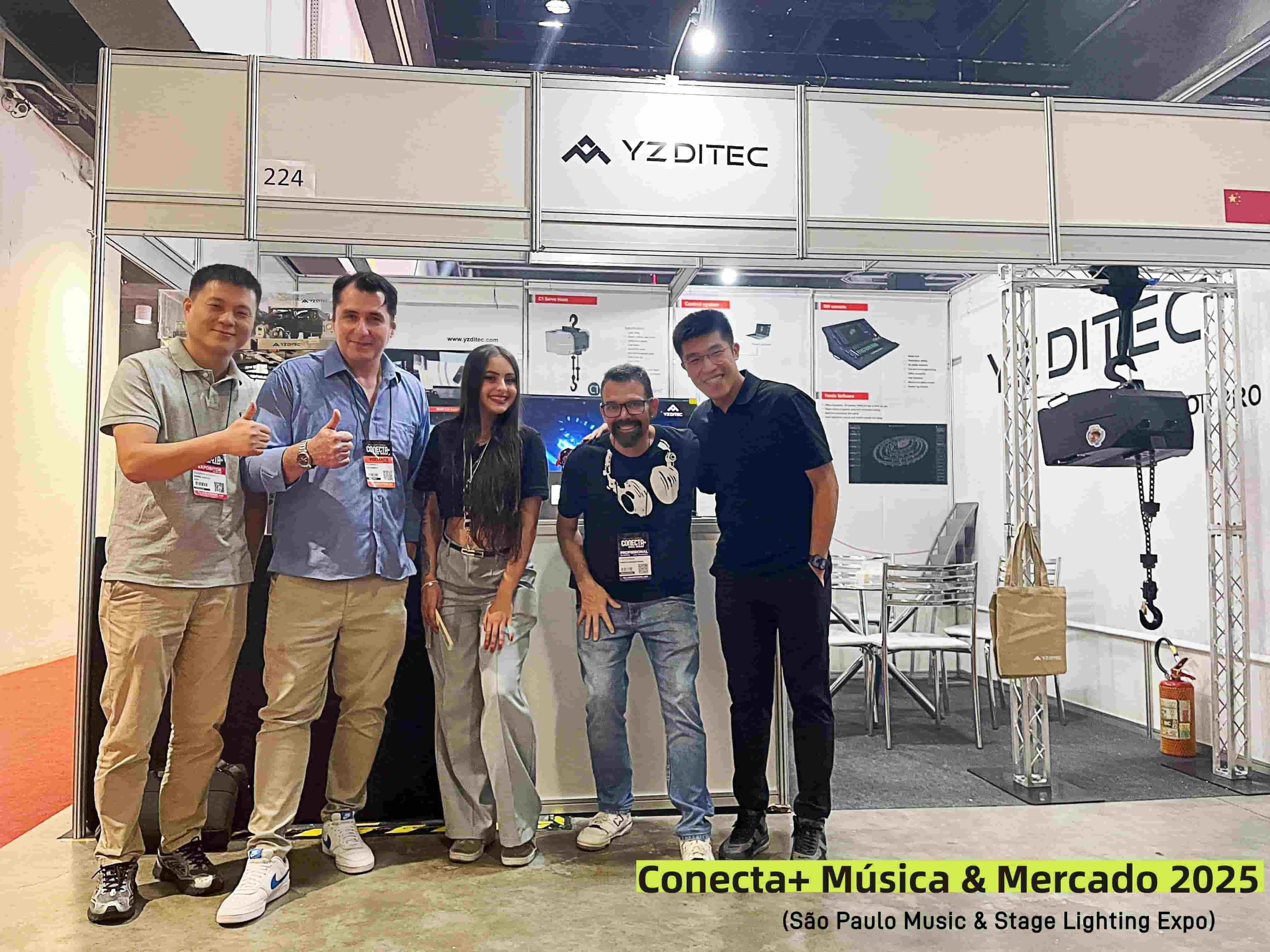 YZDITEC at Conecta+ Música & Mercado in Brazil 2025