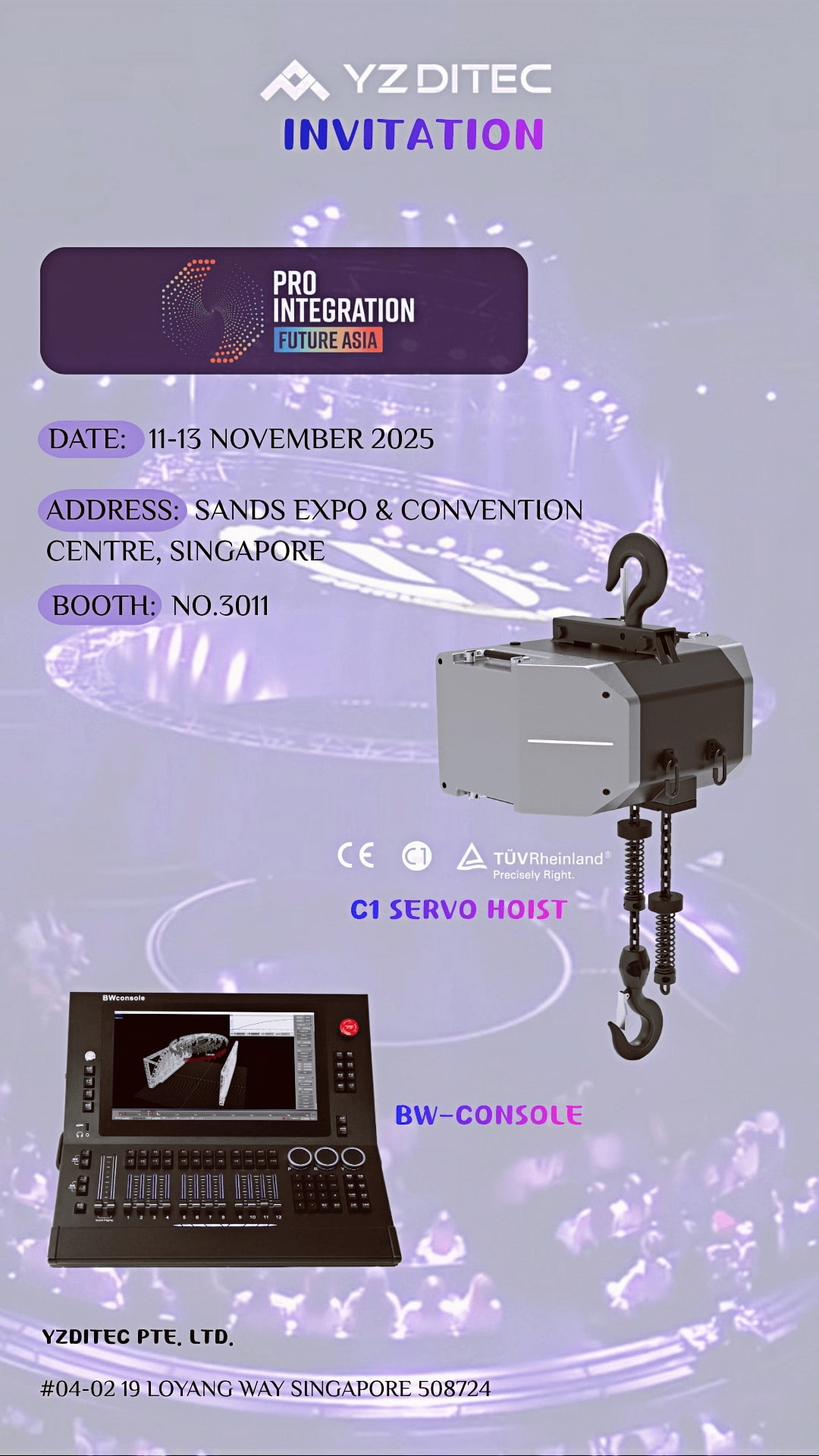 تعرف على YZDITEC في معرض PIFA 2025 - الجناح 3011