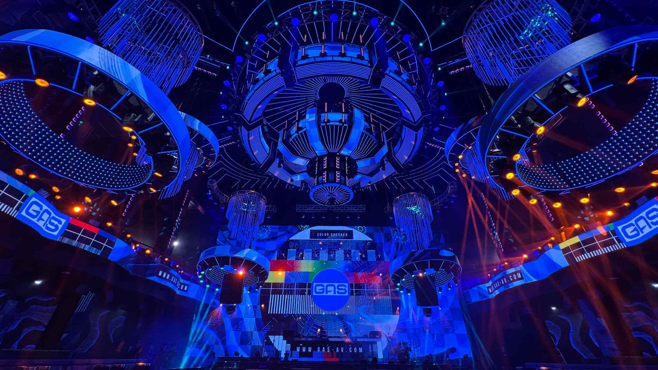 مجموعات الرافعات المتزامنة لإضاءة أماكن النوادي في إندونيسيا