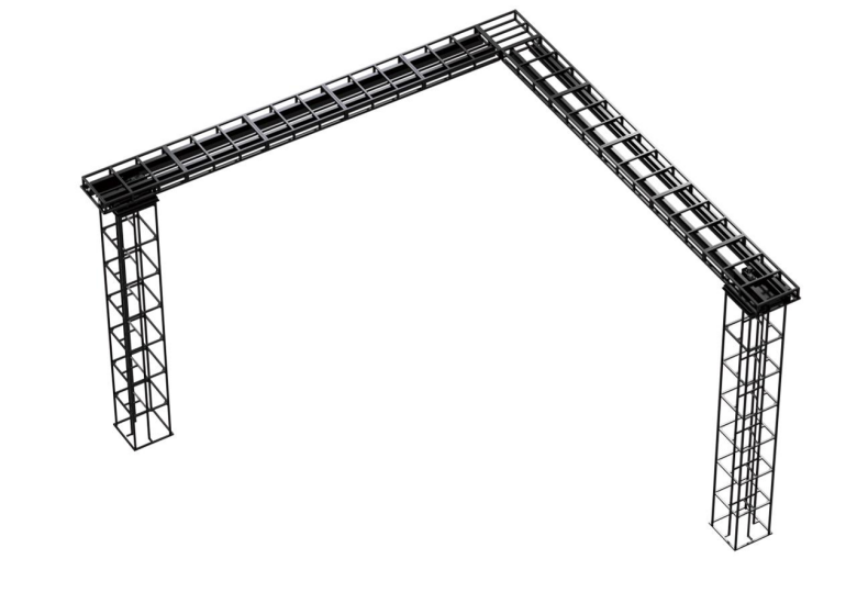 Motorized Track Lighting Truss