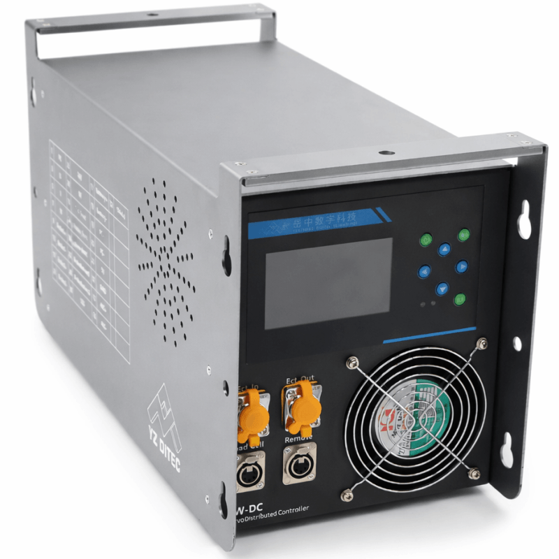 hoist rigging winch stage control driver